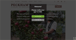 Desktop Screenshot of peckhams.co.nz